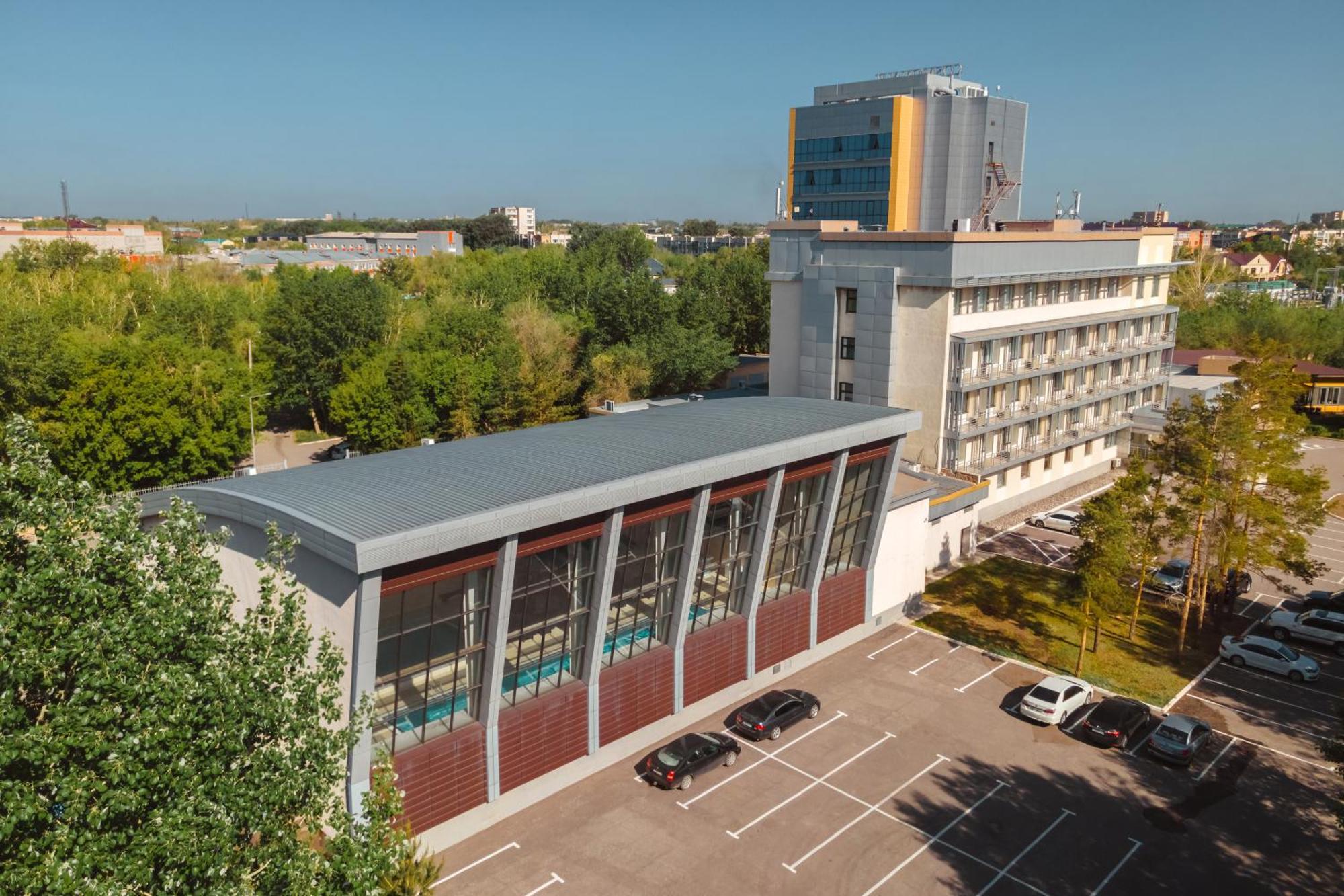 Hotel Cosmonaut Karagandy Exterior foto